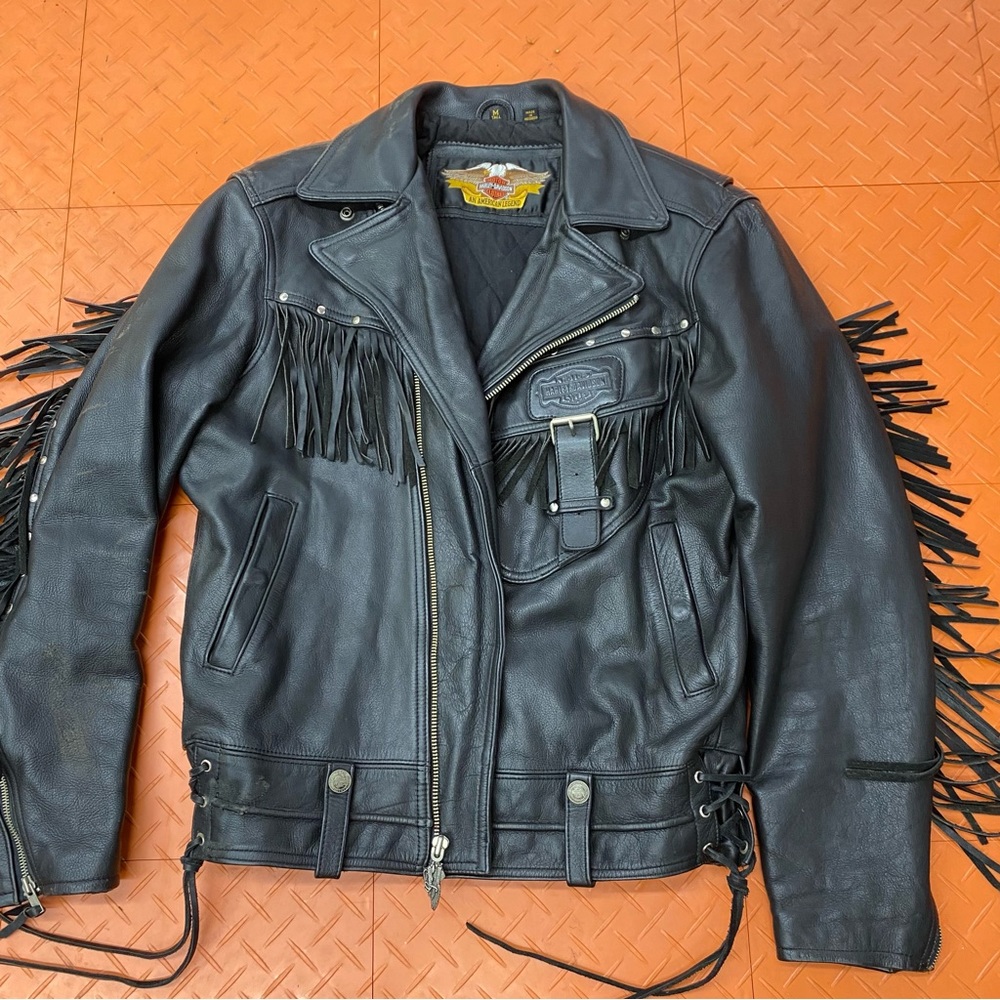 Harley Davidson authentic vintage leather jacket